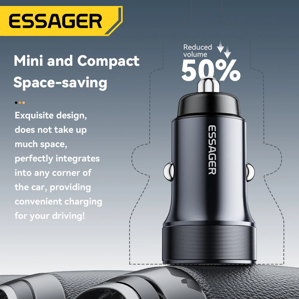 Essager 30W Mini Quick Charge Car Charger