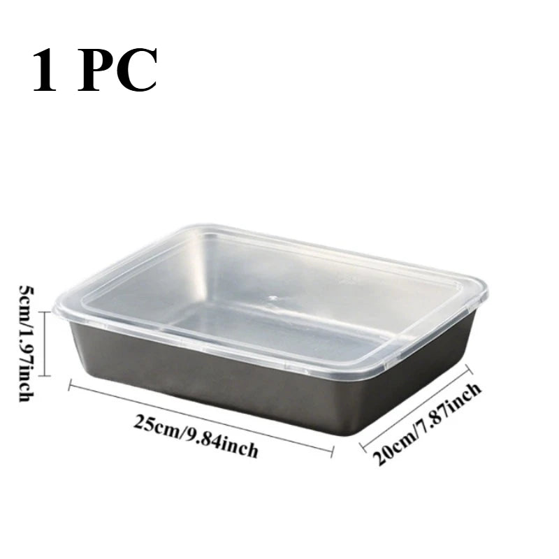 1-Piece Stainless Steel Baking Storage Box