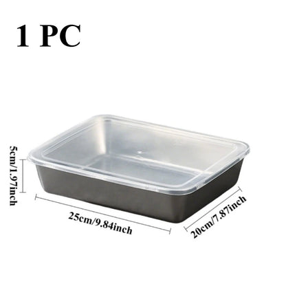 1-Piece Stainless Steel Baking Storage Box