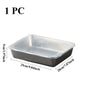 1-Piece Stainless Steel Baking Storage Box