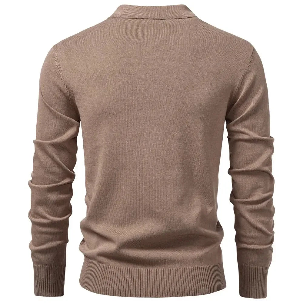 AIOPESON Premium Solid Colour Jumpers - ShopHub