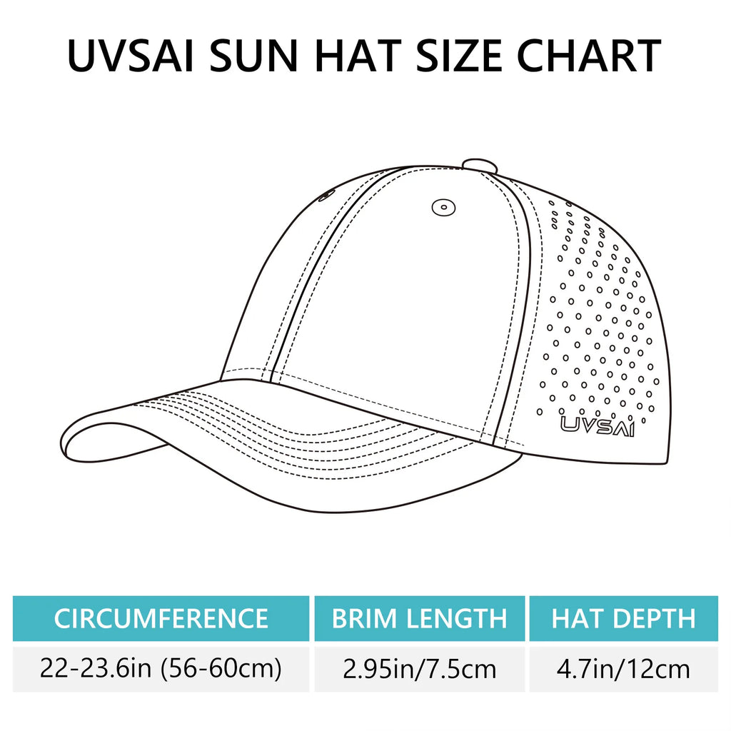 UPF 50+ Performance Water Resistant Baseball Cap