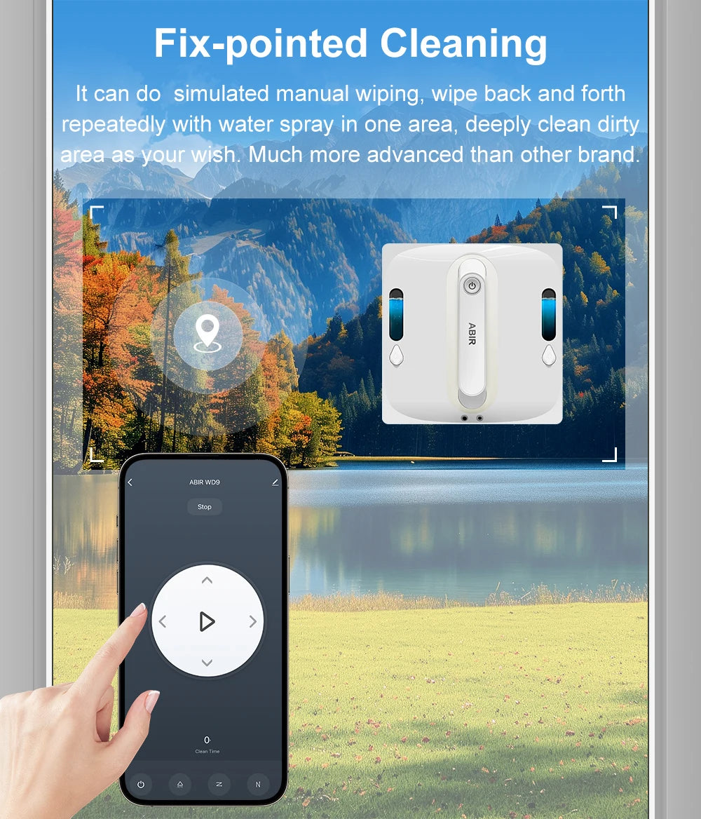 ABIR WD9-4-Way Robot Window Cleaner