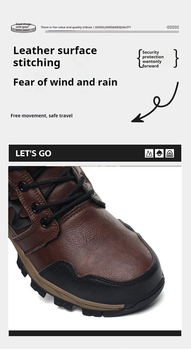 Kankeirr Waterproof Man's Safety Boots - ShopHub