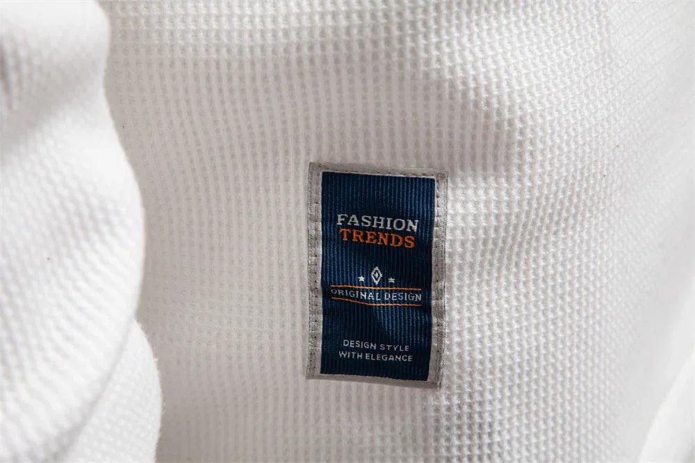 AIOPESON Men's Waffle Fleece Lined Jackets - ShopHub