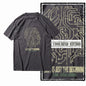 COOLMIND Unisex Circuit Mindset Graphic Cotton T-Shirt | Streetwear