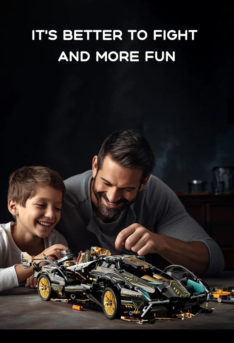 TOYLINX Supercar Building Block Toy - ShopHub