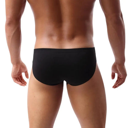 BRAVE PERSON Sexy Men's Briefs Cotton Underwear U Convex Pouch Low Waist
