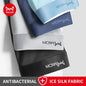 MiiOW Graphene Antibacterial Men’s Boxers - 4Pcs Ice Silk Breathable Underwear Briefs