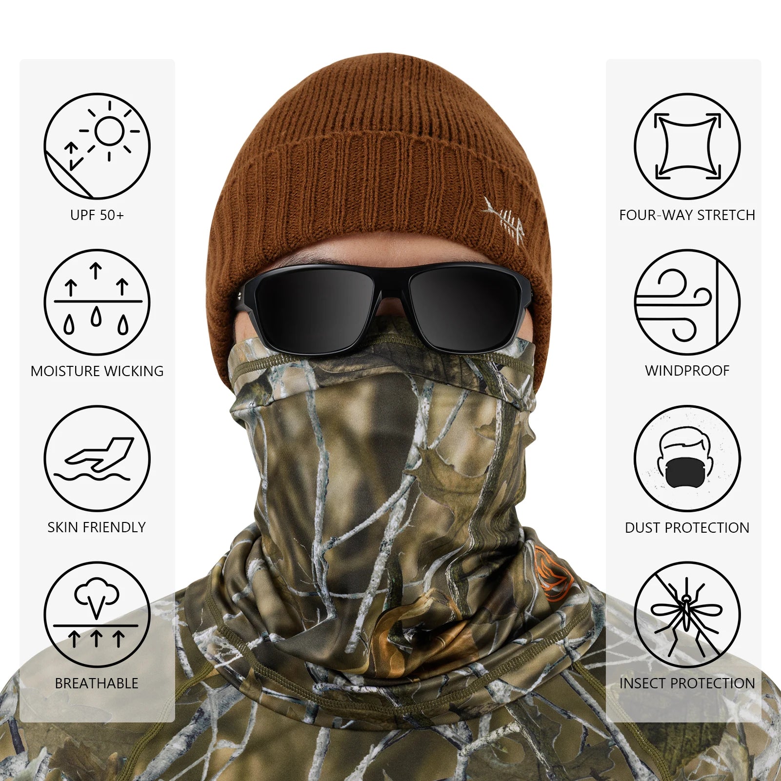 BASSDASH Fleece Neck Gaiter