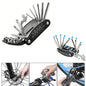 Folding Bike & Motorcycle Repair Tool Kit (16 in 1) Habicare