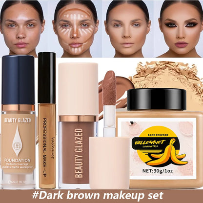 4pcs Face Makeup Set