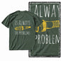 G11 Army Green Streetwear 100% Cotton Car Theme Printed Men's T-shirt | Big Size Cool Vintage O-neck Men's Tee Tshirt