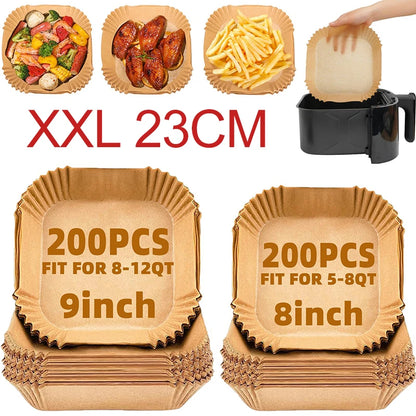 Premium Nonstick Air Fryer Liners