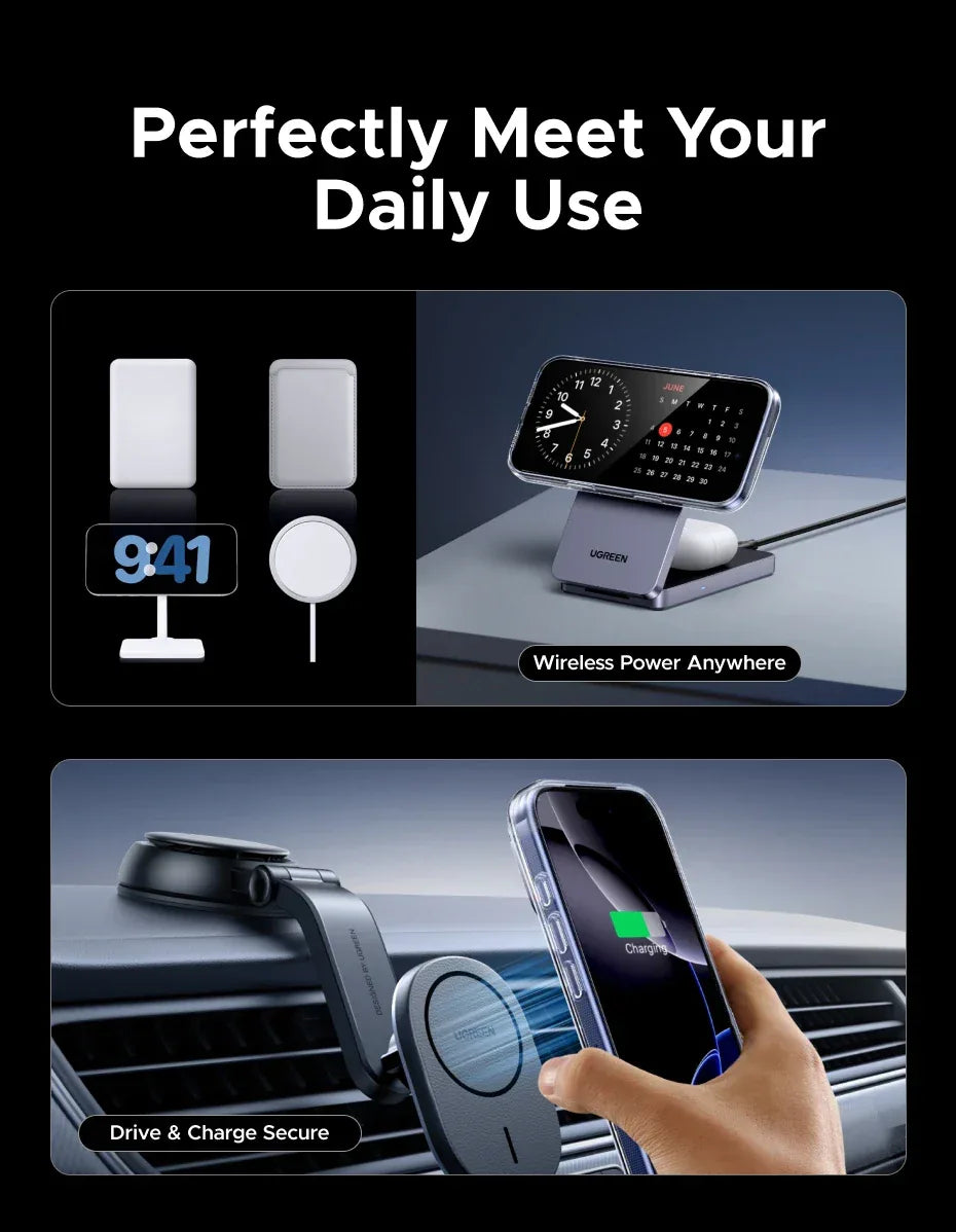 UGREEN Magnetic Case for iPhone 17, 16, 15, 14, 13 & 12 - ShopHub