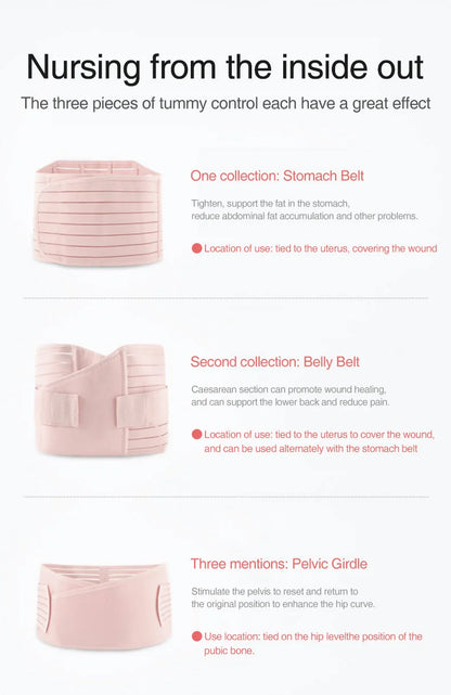 3in1 Postpartum Belly Band & Support
