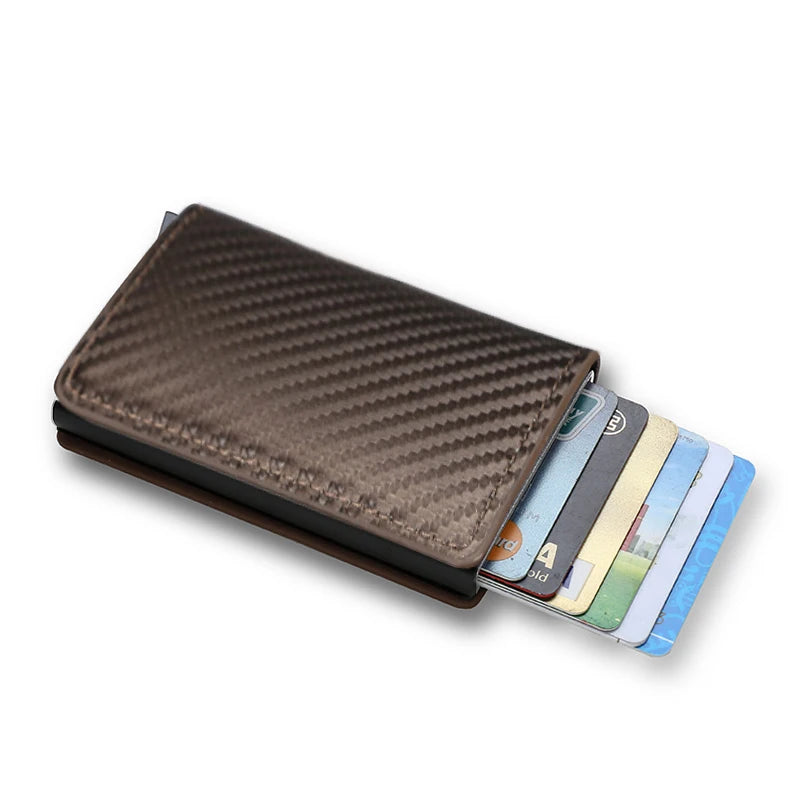 Compact Men's Wallets With RFID Protection