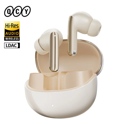 QCY MeloBuds Pro Earphones with 46dB ANC, Hi-Res LDAC, Bluetooth 5.3, 6 Mic Multipoint Connection, In-Ear Detection - ShopHub