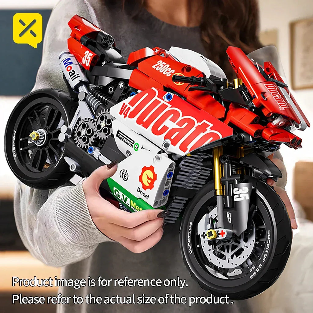TOYLINX DIY Model Motorcycle Building Blocks Set! - ShopHub