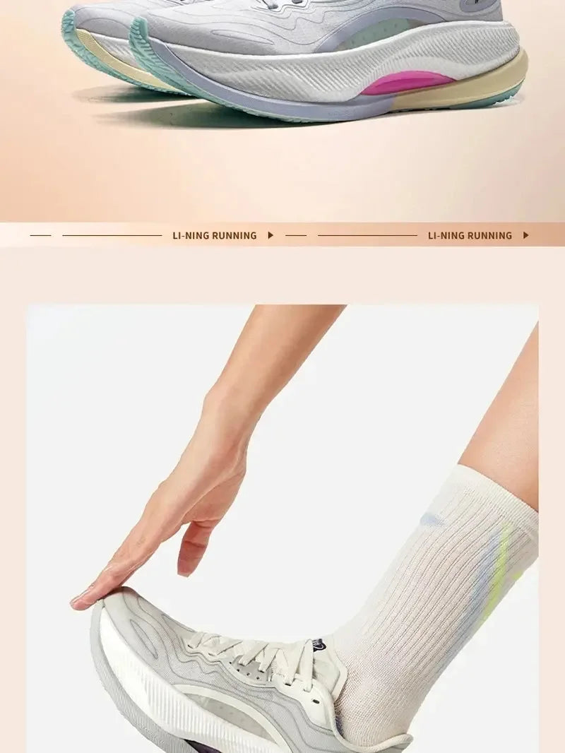 Li-Ning Women's YUEYING 4 PRO Cushion Running Shoes - ShopHub