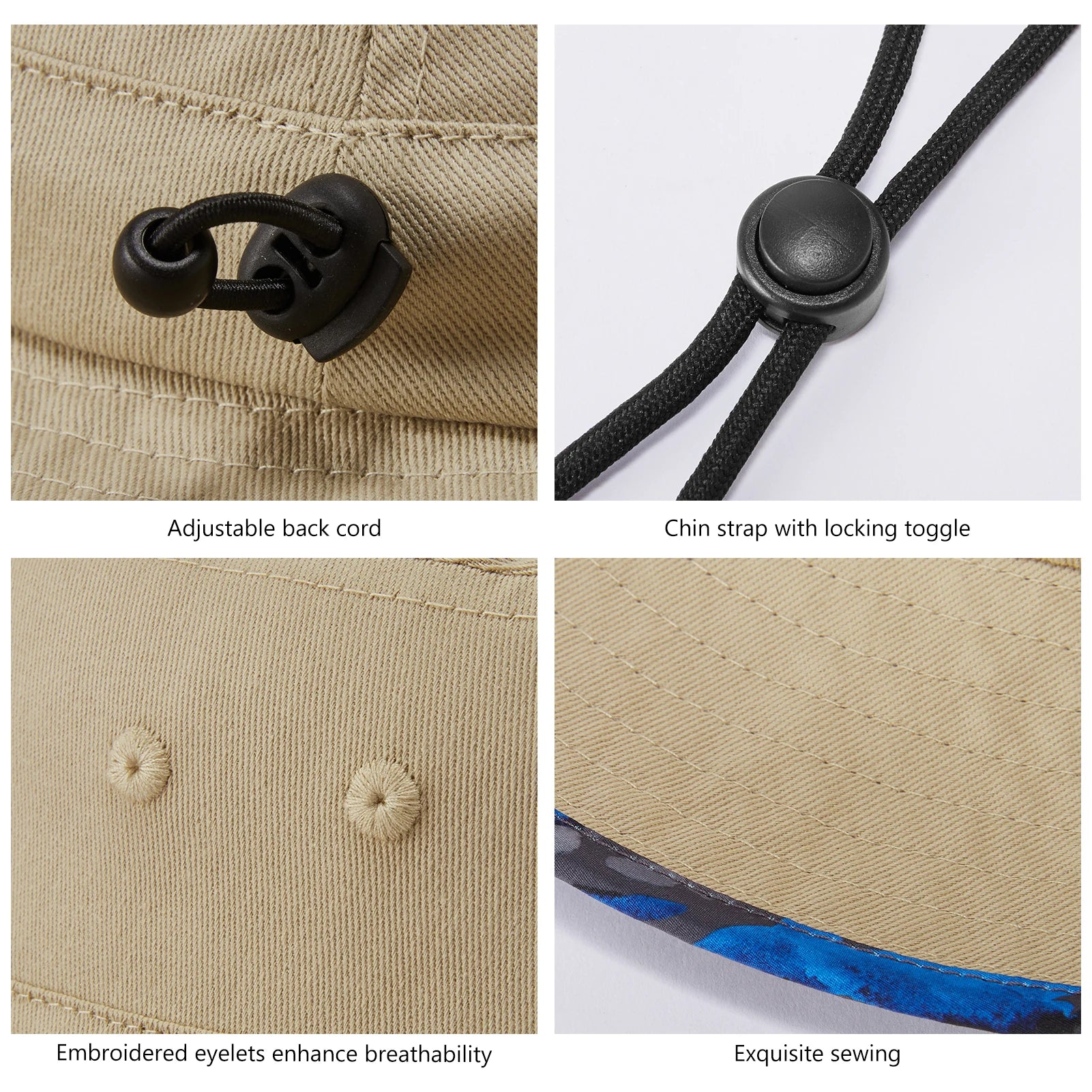 UPF 50+ Foldable Sun Hat