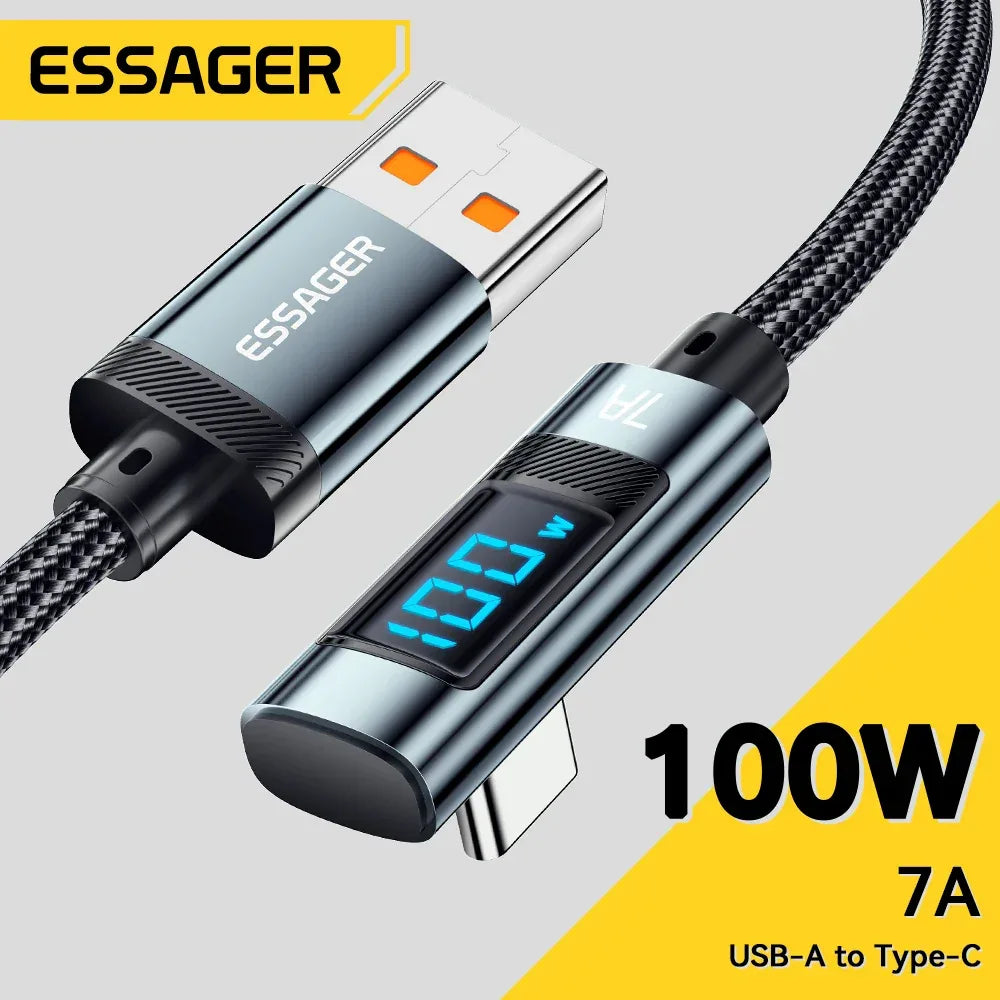 Essager 7A 100W USB C Cable - ShopHub
