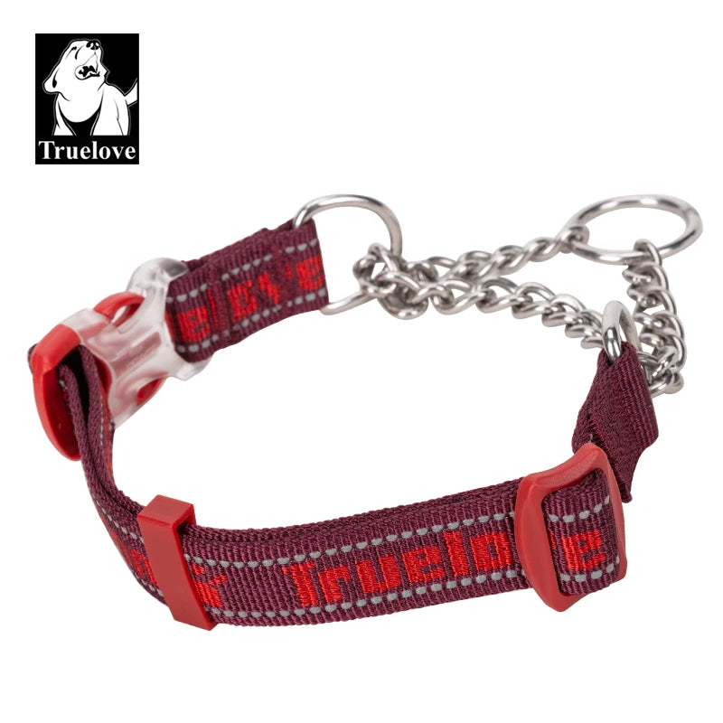 Truelove Dog Collar P-Chain Outdoor Nylon High Quality Stainless Steel Chain