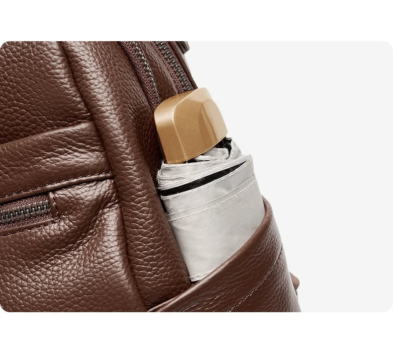 ZOOLER 100% Real Leather Backpack