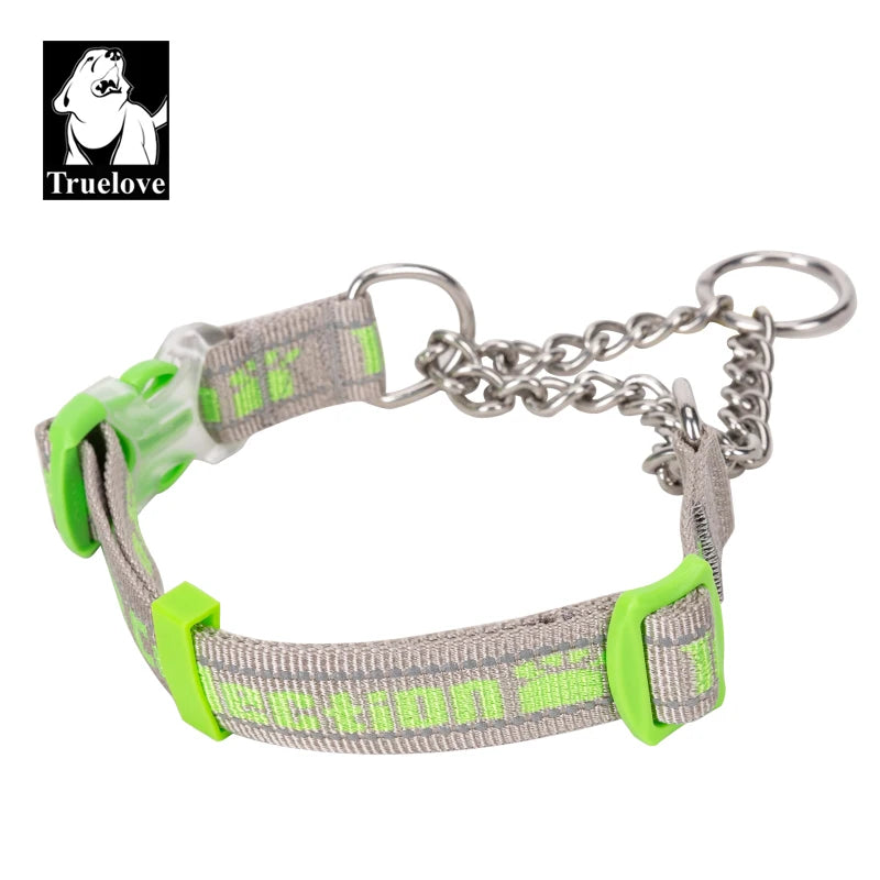 Truelove Dog Collar P-Chain Outdoor Nylon High Quality Stainless Steel Chain