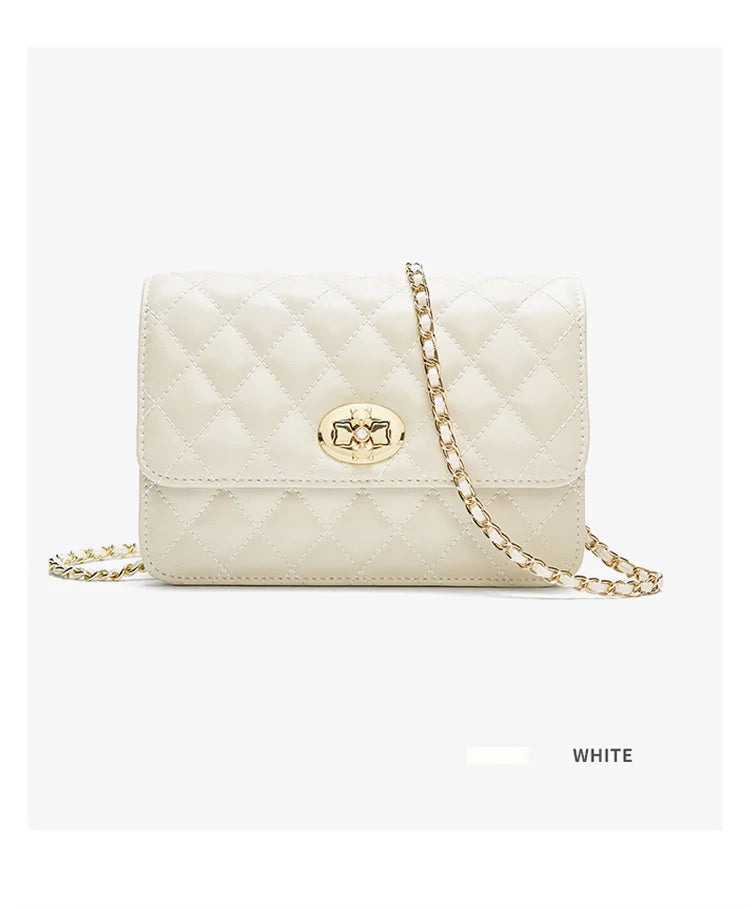 FOXER Split Leather Women's Shoulder & Crossbody Bag