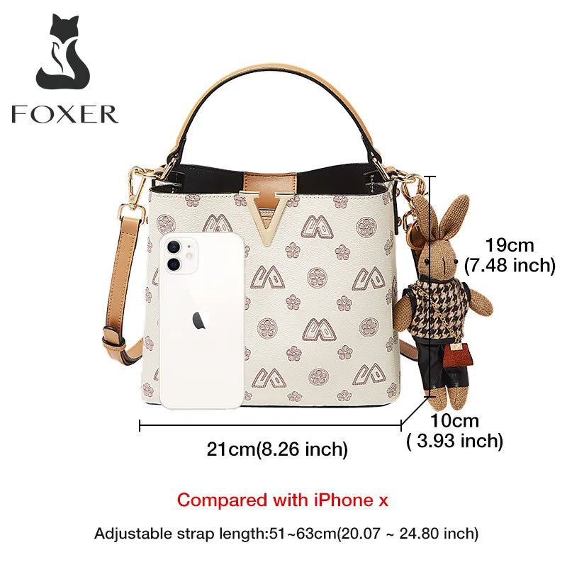 FOXER Retro Women's Bucket Bag