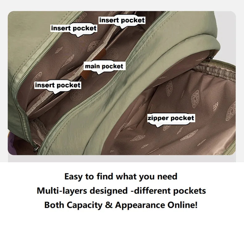 ZOOLER Patchwork Backpack