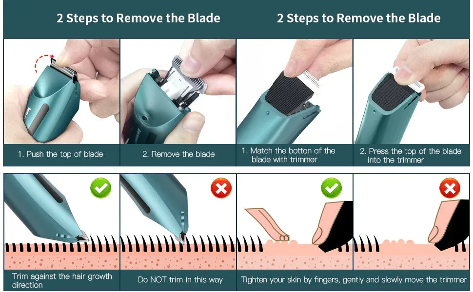 Kensen S10 Groin Hair Trimmer - ShopHub