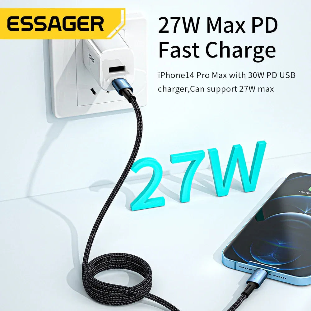 Essager 27W USB C Cable - ShopHub