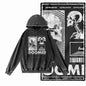 COOLMIND G24 Acid-Washed Black Graphic Hoodie