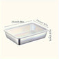 8-Piece Stainless Steel Food Containers