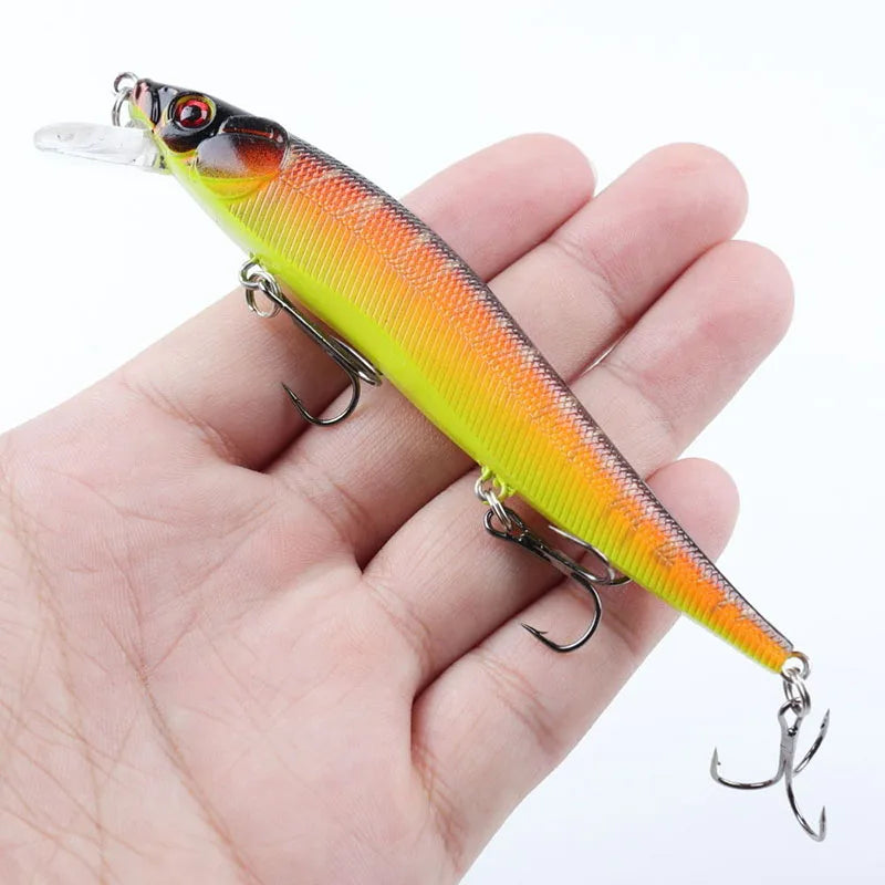 Bionic Hard Fishing Lure with 3D Eyes (11.5cm/14g) – 5/10pcs Habicare