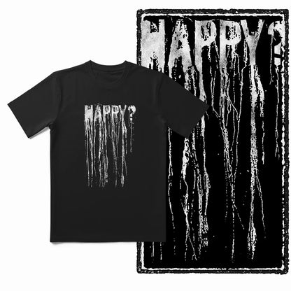 COOLMIND ZG008 Happy Print Cotton Tee