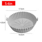 Silicone Round Air Fryer Liner Set