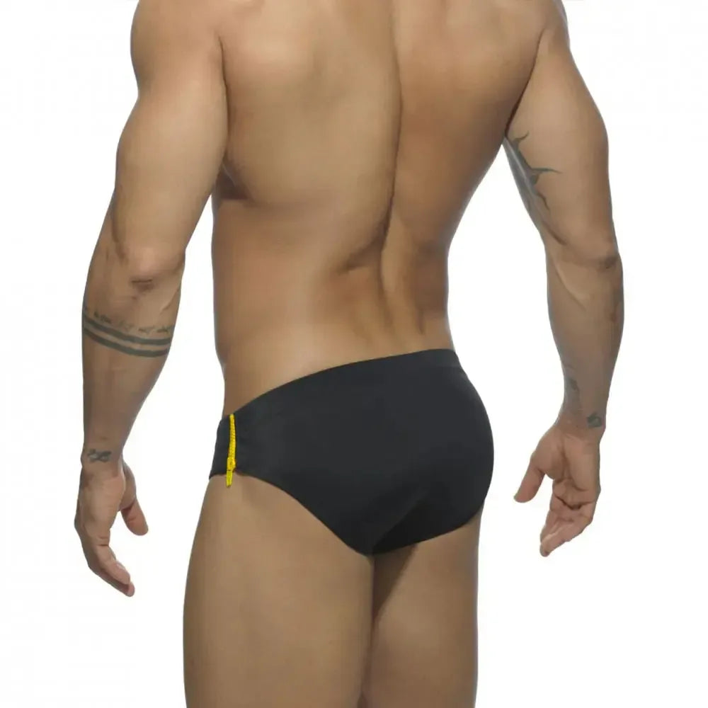 UXH Open Zipper Men's Swim Briefs - ShopHub