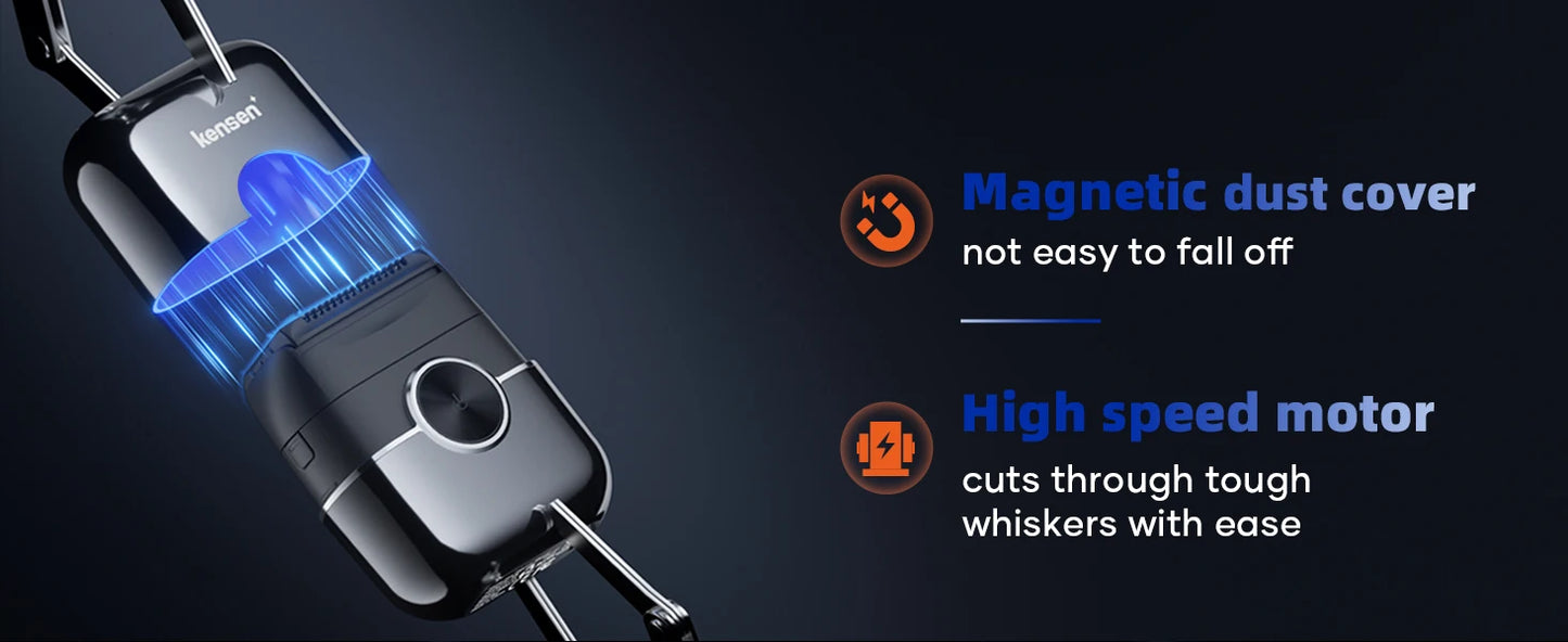 KENSEN S26 Electric Shaver for Men 4D Floating Blades