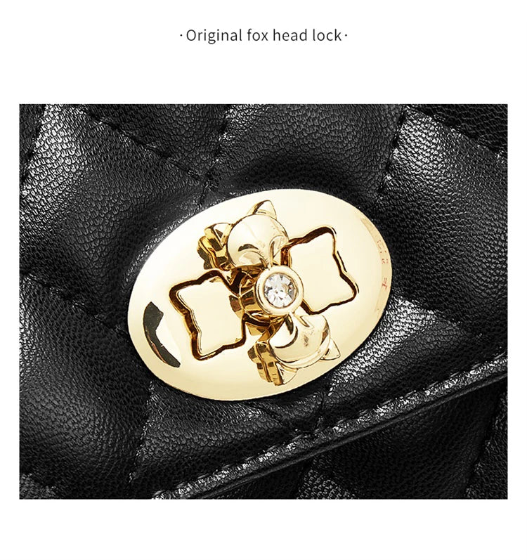 FOXER Split Leather Women's Shoulder & Crossbody Bag