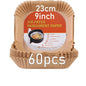 Disposable Square Air Fryer Molds, 20cm & 23cm