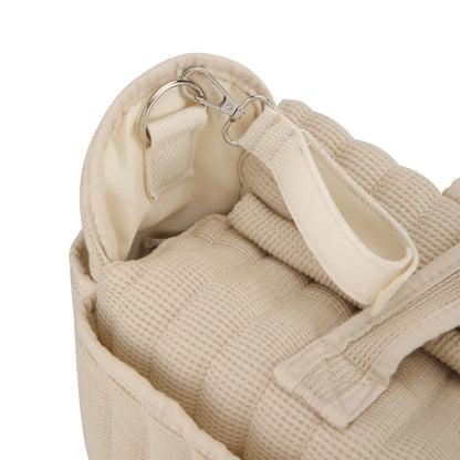 Solid Multi-functional Diaper Bag