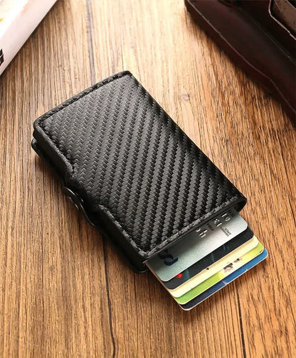 Carbon Fiber Rfid Blocking ID Credit Card Holders
