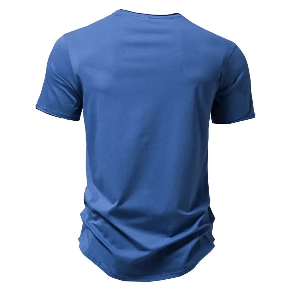 AIOPESON 100% Cotton Men's T-Shirts - ShopHub