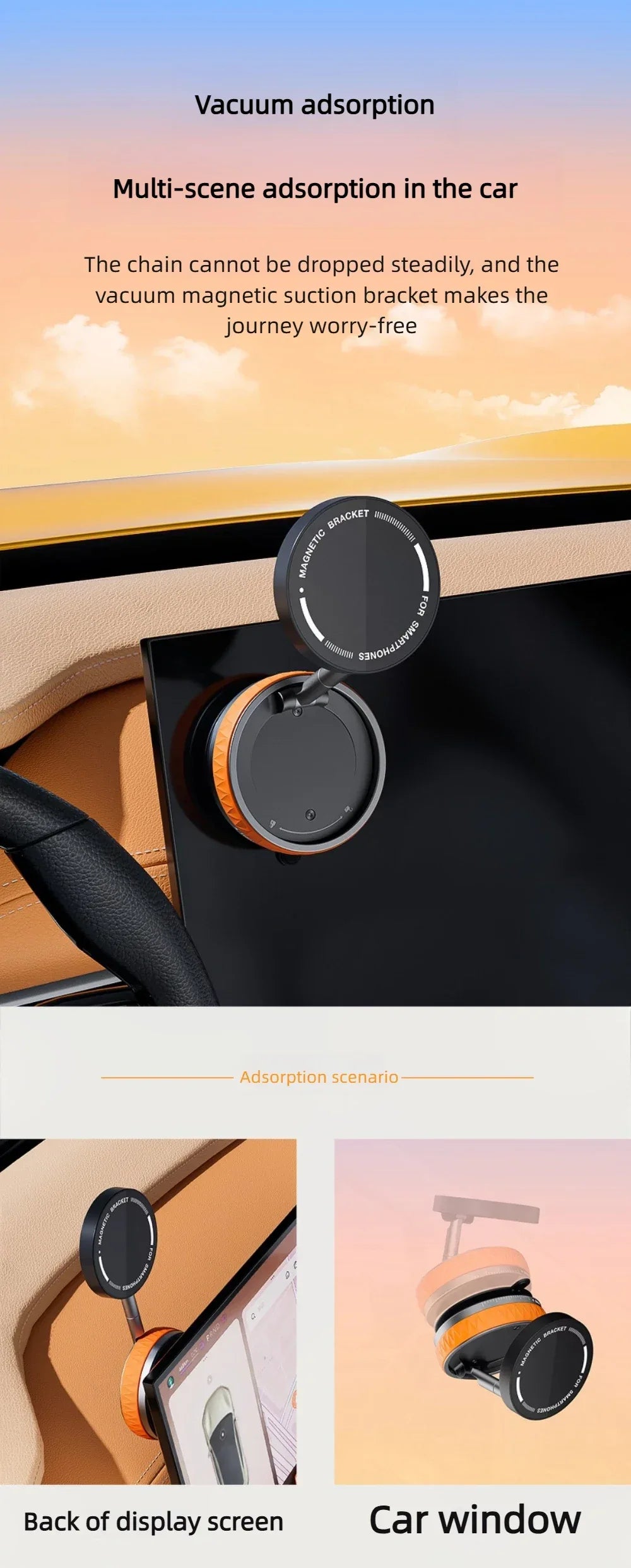 Magsafe 360° Adjustable Car Phone Holder - ShopHub