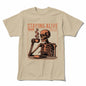 COOLMIND U0020 Skull Graphic Cotton Tee