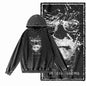 Heisenberg Graphic Acid-Washed Black Hoodie