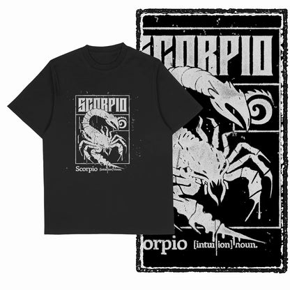 COOLMIND Unisex Scorpio Graphic Cotton T-Shirt